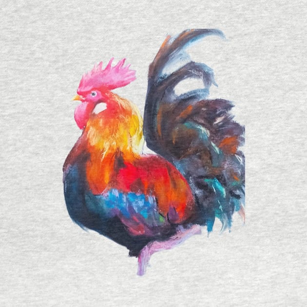 rooster by reyhanartstudio